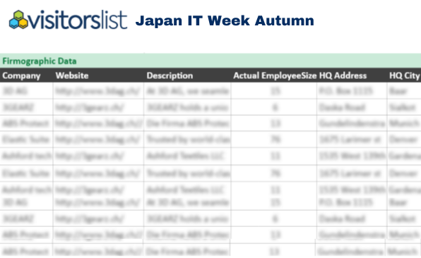 Japan IT Week Autumn